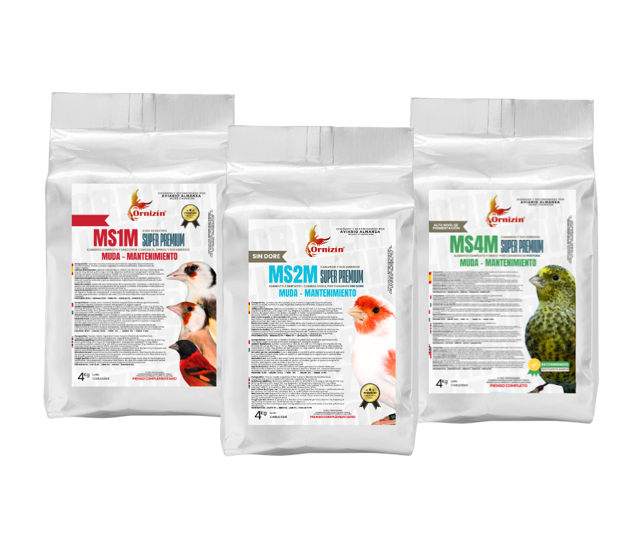 Alimento Unico e Completo ORNIZIN – Gamma Super Premium